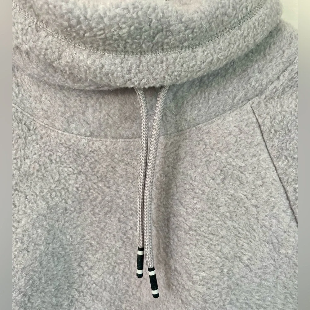 Nike Women's Light Gray Cowl Neck Sweater - Picture 3 of 7